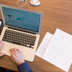 computer papier tafel